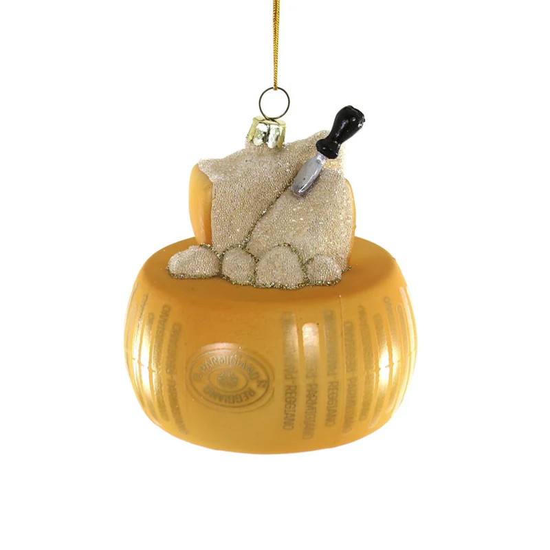 Wheel of Parmigiano Ornament | Biscuit Home