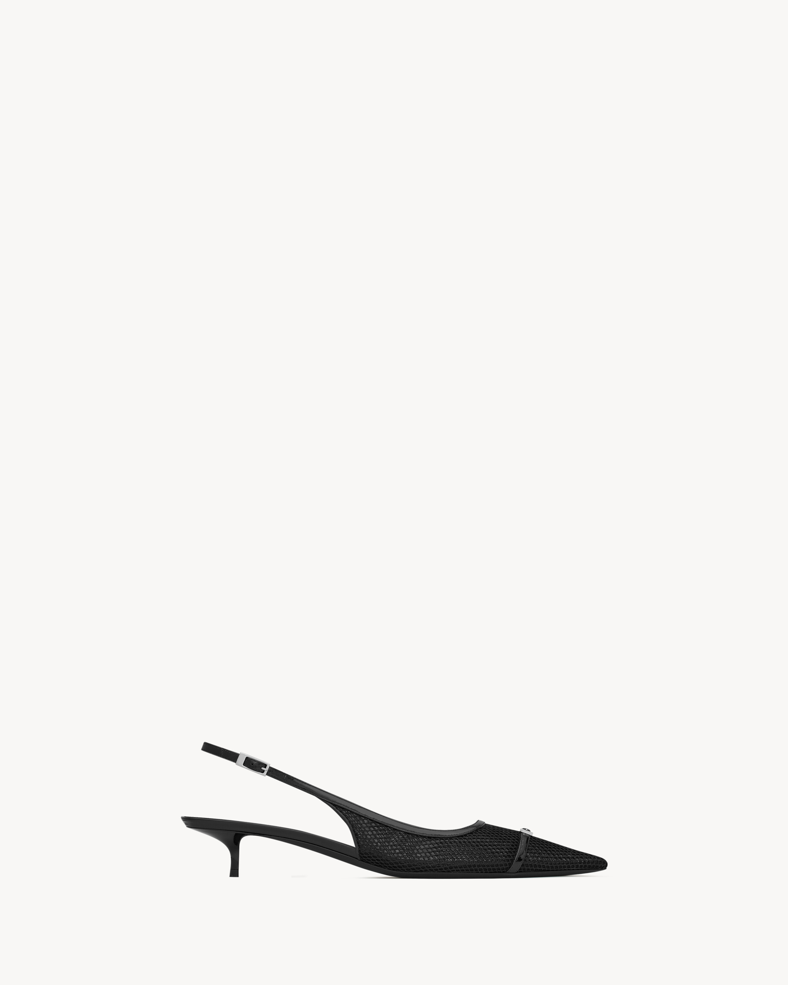 OXALIS slingback pumps in mesh | Saint Laurent Inc. (Global)