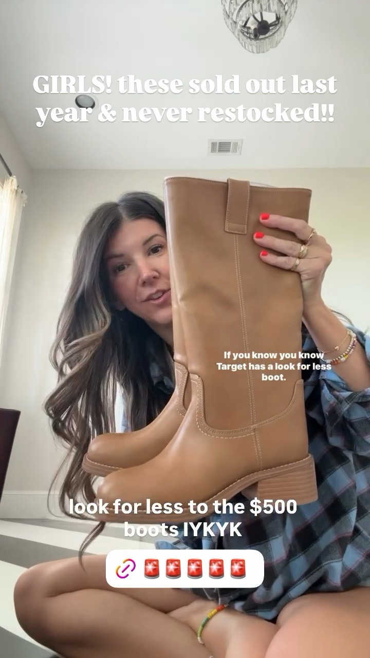 look for less to the $500 boots IYKYK GIRLS! these fall boots sold out last year & never restocked!! Size up half if wearing thick fall socks! Otherwise they are true to size! Perfect for fall outfits, teacher outfits!

#LTKmomlife #LTKOver40 #LTKootd