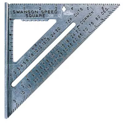 Swanson Tool Company  Bulk Speed Square W/Black Markings | Lowe's