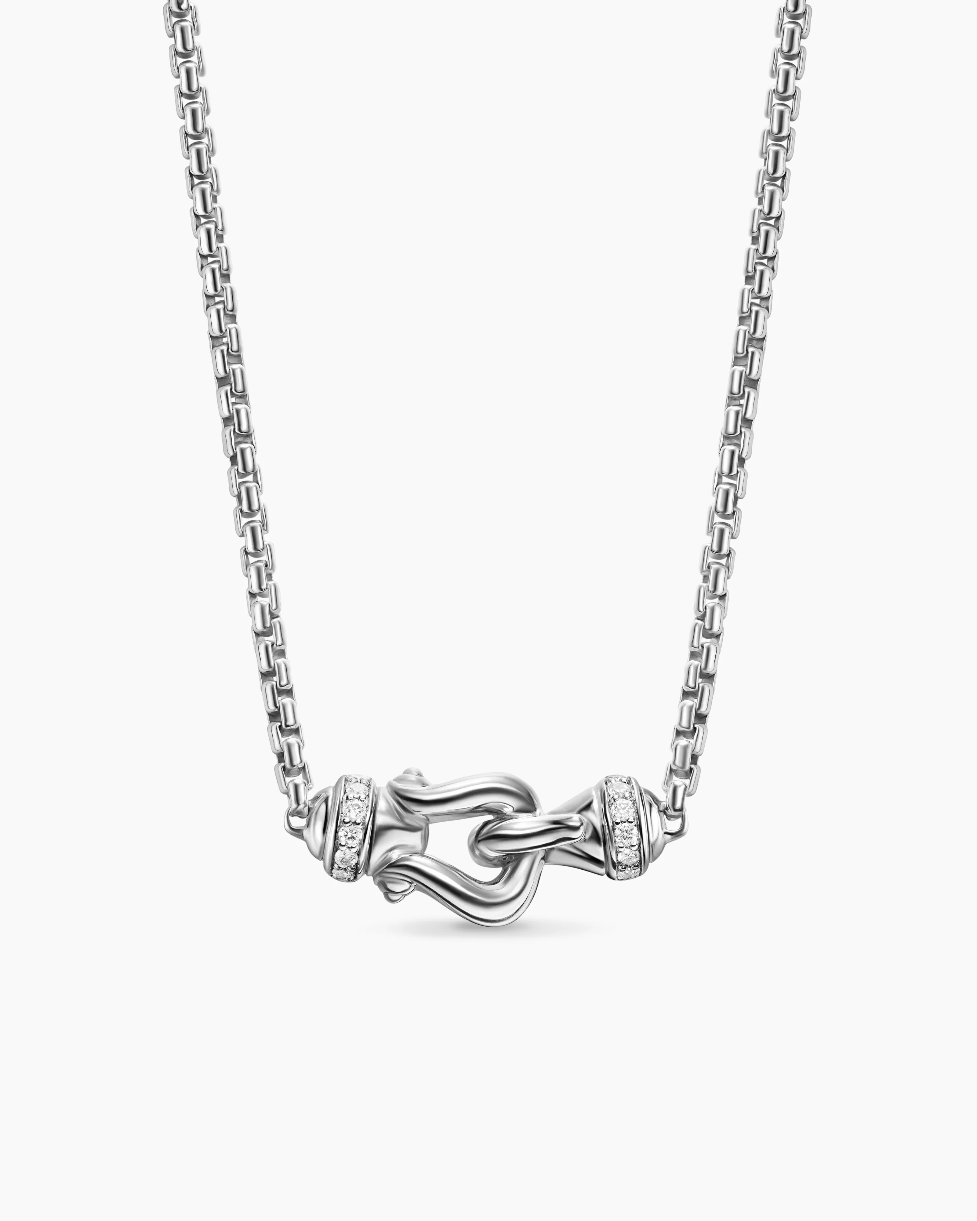 Petite Buckle Necklace | David Yurman