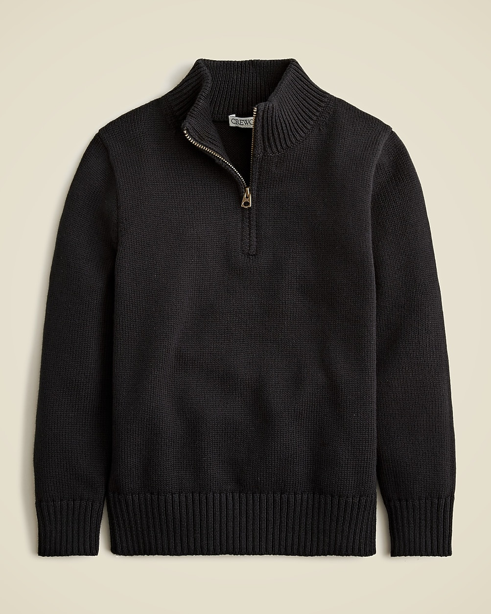 Kids' heritage cotton half-zip sweater | J. Crew US