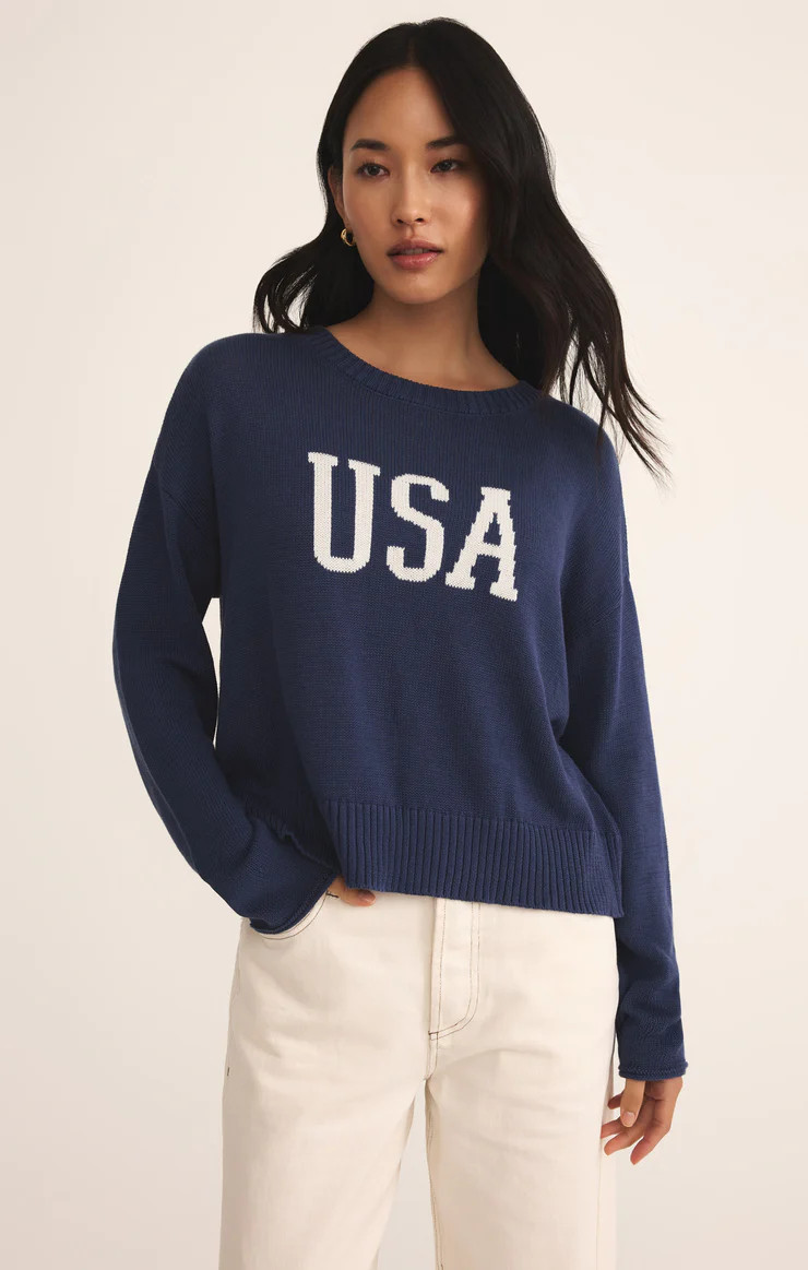 Sienna USA Sweater | Z Supply