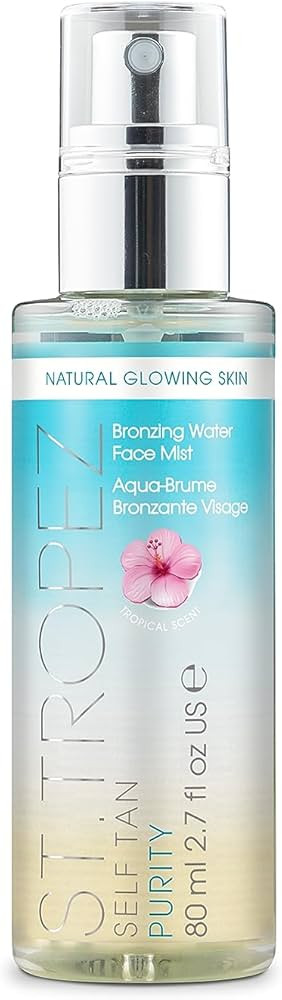 St. Tropez Self Tan Purity Face Mist, Natural Sunkissed Glow Face Tan with Hyaluronic Acid & Anti... | Amazon (US)
