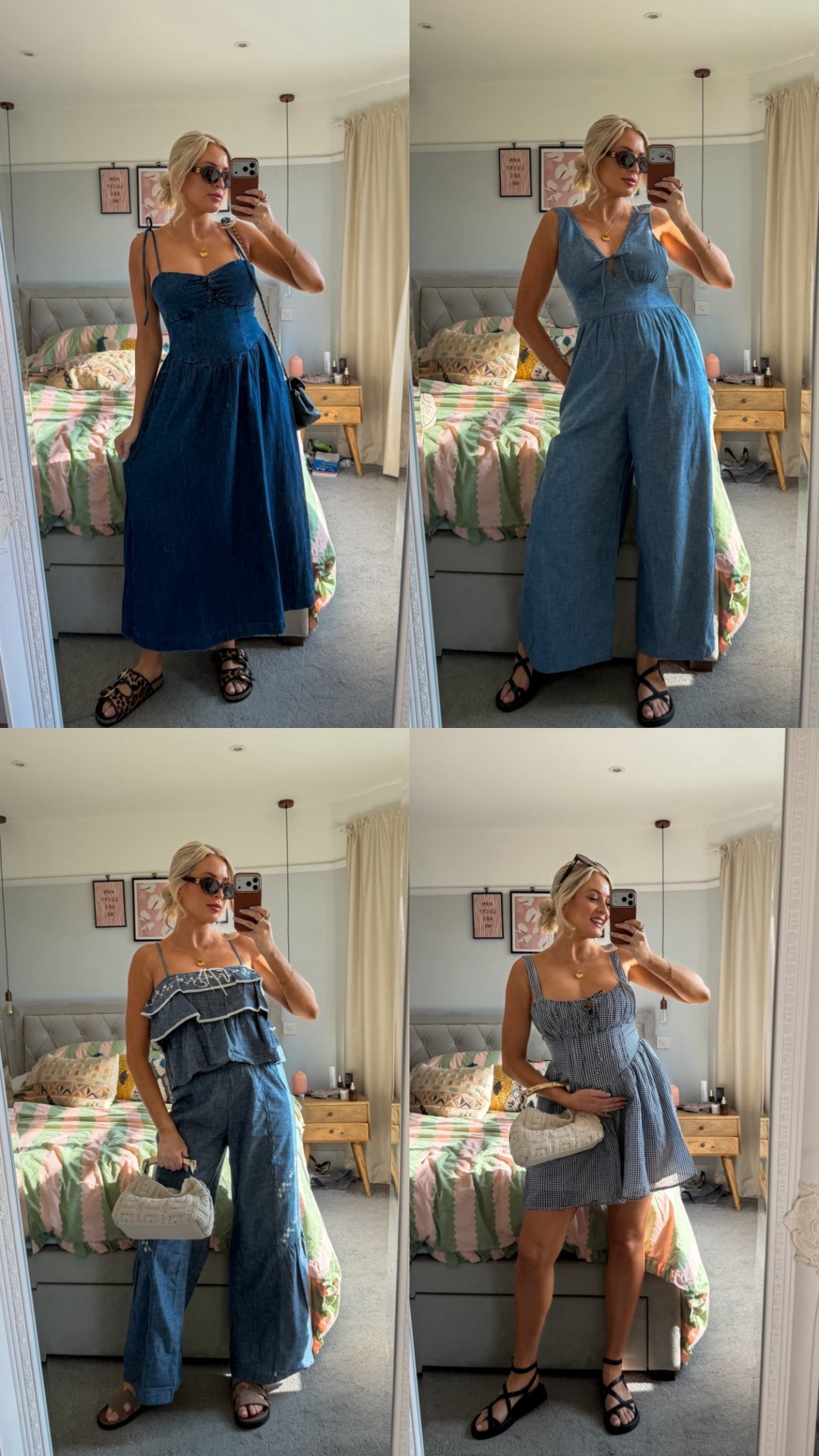 Spring denim pieces that are easy to wear 🌸 

Wearing size M xx