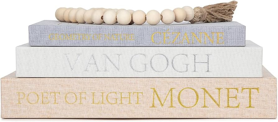 TwoDays Decorative Books for Coffee Table Decor \u2013 Faux Book Storage Box Set for Home Shelves... | Amazon (US)