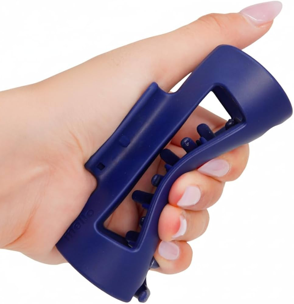 The Original Mello Hair Claw Clip Squishy Claw Clip Made in Korea Patent Pending 30021976 (Blue, ... | Amazon (US)
