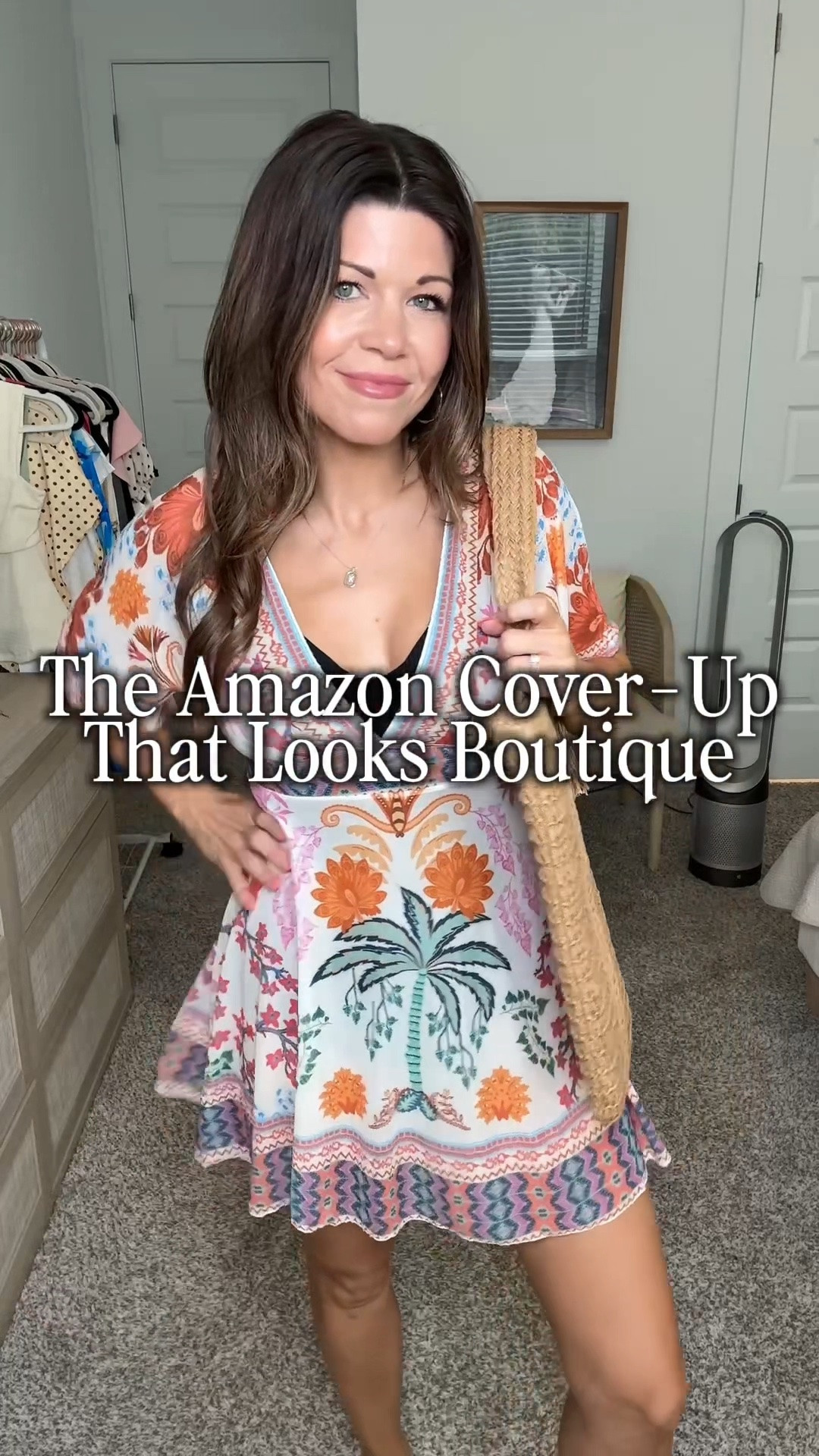 If there’s one thing I’m packing for every beach trip, it’s a pretty cover-up. ☀️🌴

I love that this one gives coverage without feeling frumpy and instantly makes any swimsuit look more put together. The colorful print is giving vacation mode in the best way.

#BeachStyle #VacationOutfit #SwimsuitCoverUp #ResortWear #SummerStyle #MomFashion