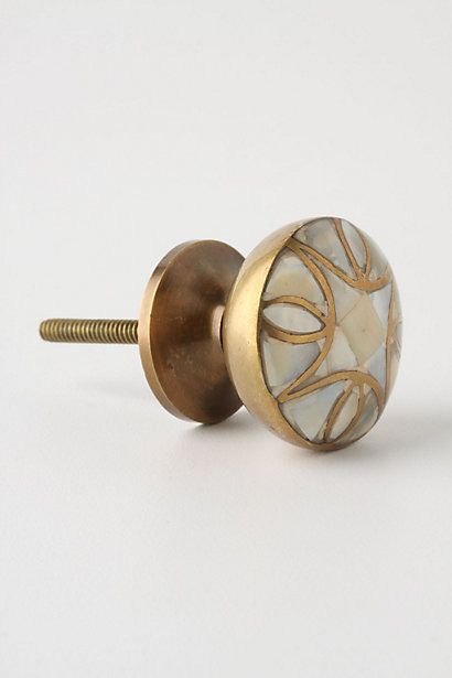 Mother-Of-Pearl Knob | Anthropologie (US)