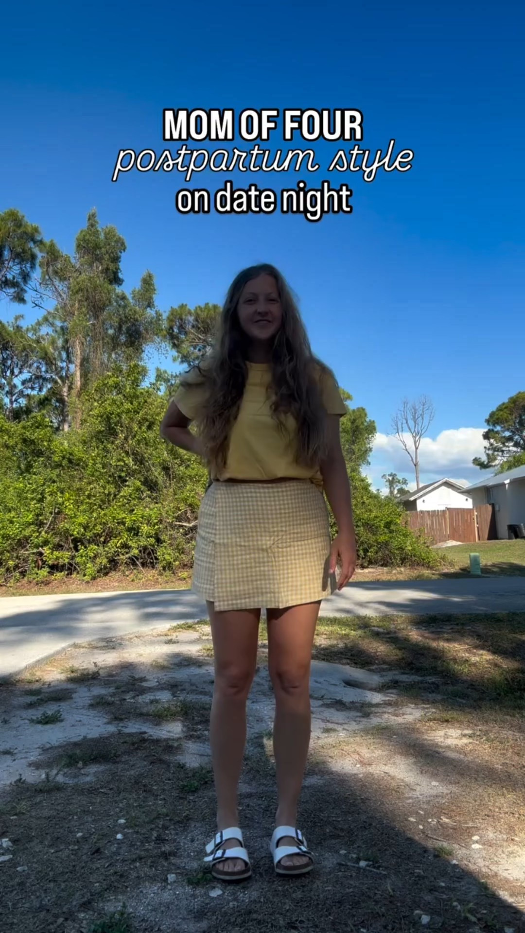 This skort is giving summer 🌼🔆💛

#momootd