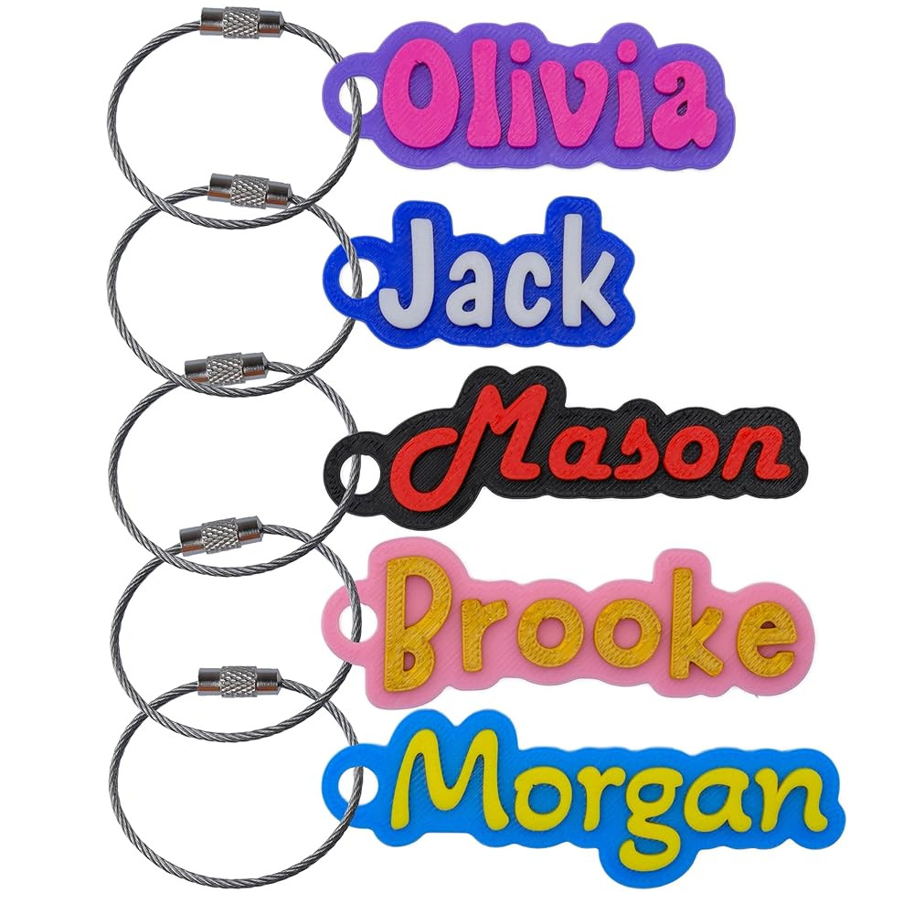 Custom Water Bottle and Bag Name Tag Parentage | Amazon (US)