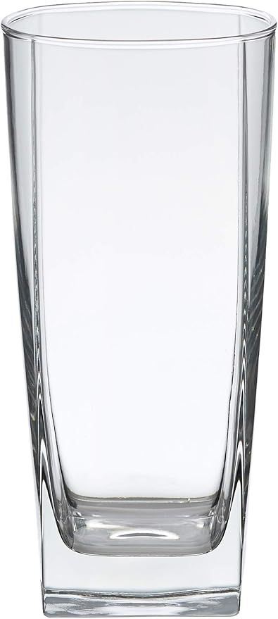 Amazon Basics Serene Coolers Glass Drinkware Set, 16-Ounce, Set of 6 | Amazon (US)