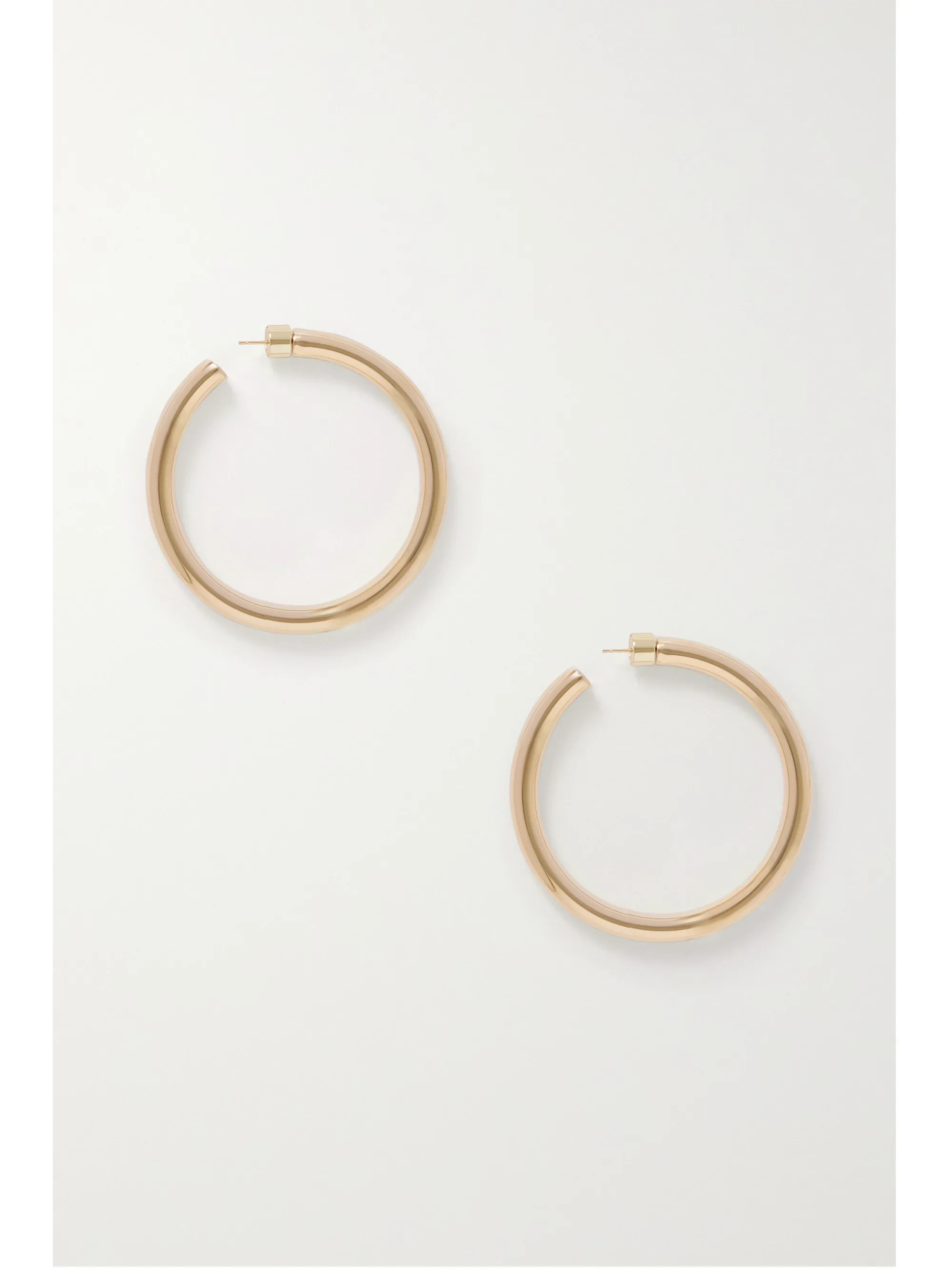 Samira gold-plated hoop earrings | NET-A-PORTER (US)