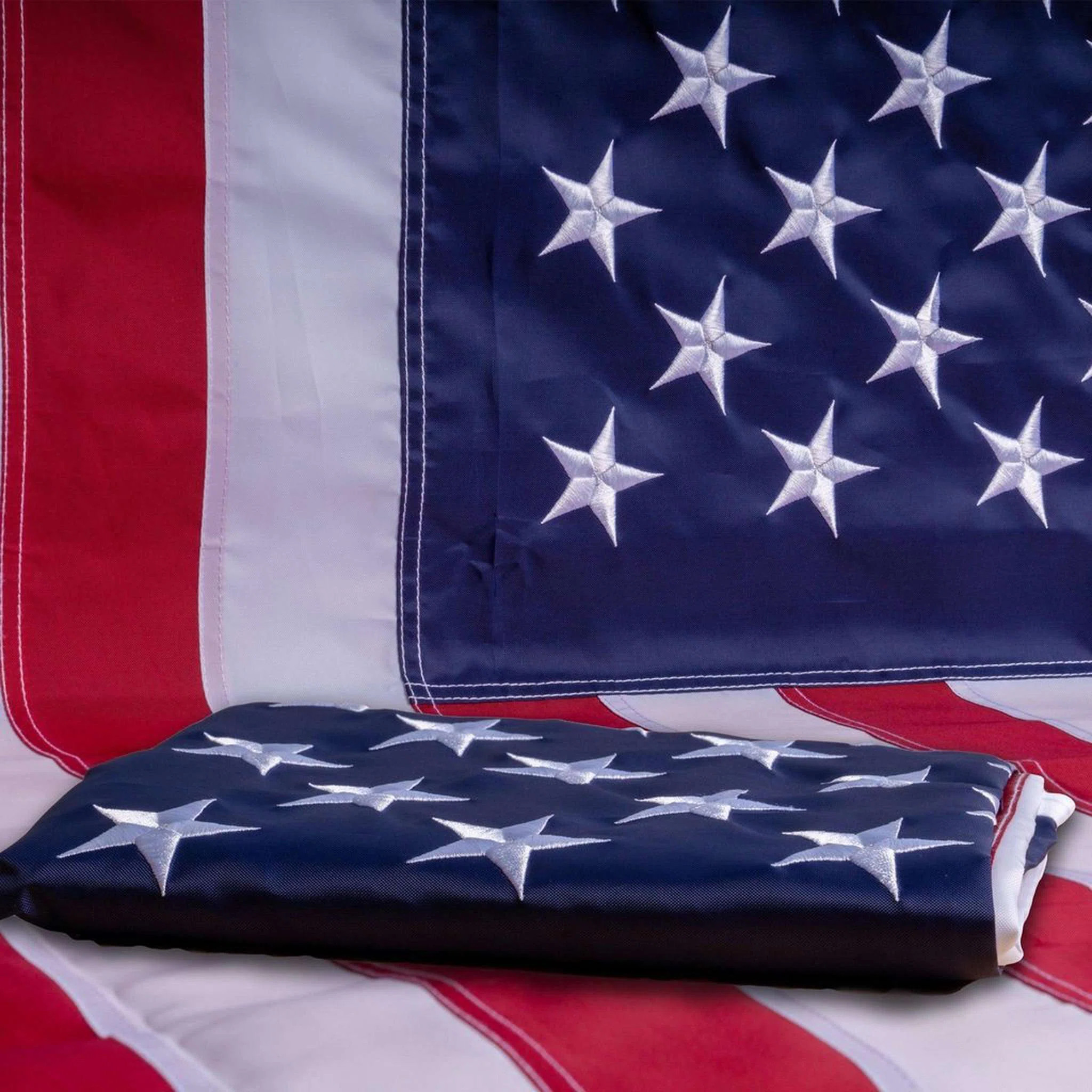 Dusenberry Double Sided 36'' H x 60'' W Polyester Independence Day House Flag | Wayfair North America