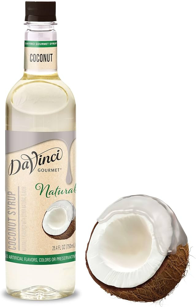 DaVinci Gourmet Naturals Coconut Syrup, 25.4 Fluid Ounces (Pack of 1) | Amazon (US)