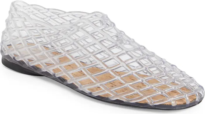 Mara PVC Net Flat (Women) | Nordstrom