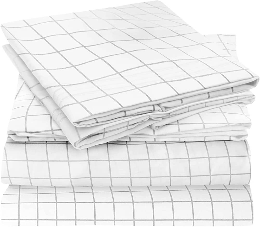 Mellanni King Size Sheet Set - Hotel Luxury 1800 Bedding Sheets & Pillowcases - Extra Soft Coolin... | Amazon (US)