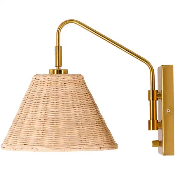 Artistic Weavers Diamondhead 11.75" Global Sconce Lamp - 12"H x 10"W x 15"D - Overstock - 3339306... | Bed Bath & Beyond