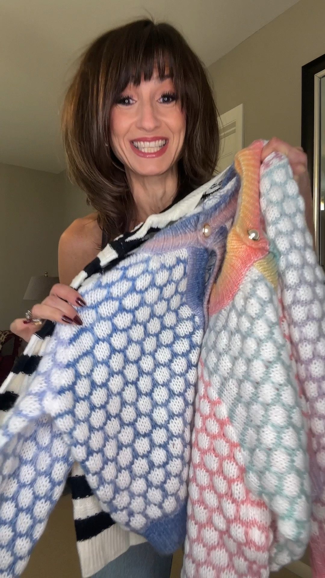 Sweater weather ladies! These Amazon sweaters fit true to size.

The AGOLDE jeans I sized down. Spanx leggings I sized up to a Small. 

#LTKStyleTip #LTKFindsUnder50 #LTKOver40