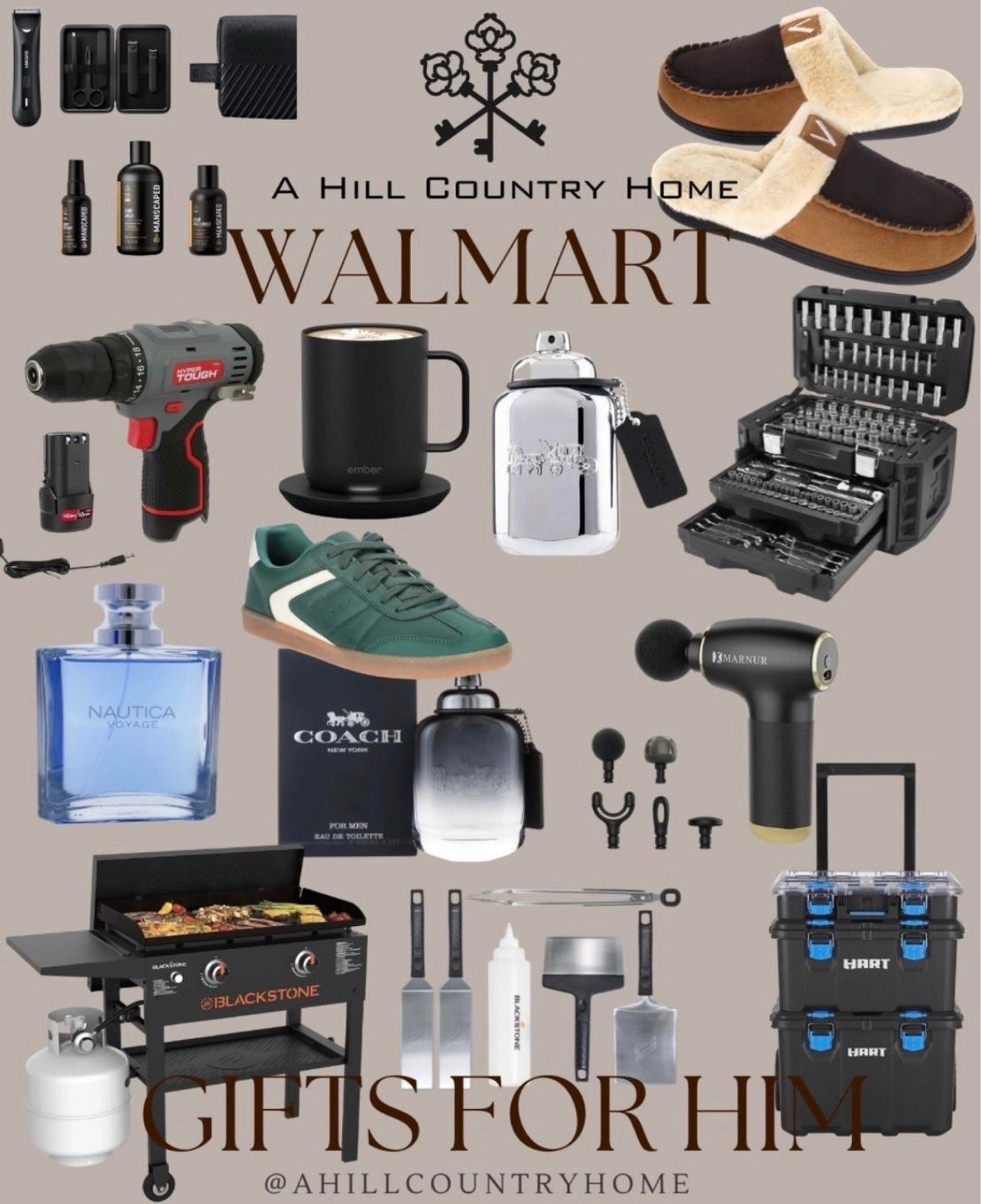 Need gift ideas for him without spending a fortune? Walmart has SO many good options. From tools and tech to grilling accessories, sneakers, grooming essentials, coffee gadgets, and practical everyday gifts, these are perfect for dads, husbands, boyfriends, brothers, or anyone who is impossible to shop for. 👏🏼
Follow @miriamobrien on Instagram & TikTok for more finds!
#WalmartFinds #WalmartGifts #GiftsForHim #GiftsForMen #MensGiftGuide #GiftsForDad #GiftIdeas #AffordableGifts

#LTKMens #LTKSeasonal #LTKOver40