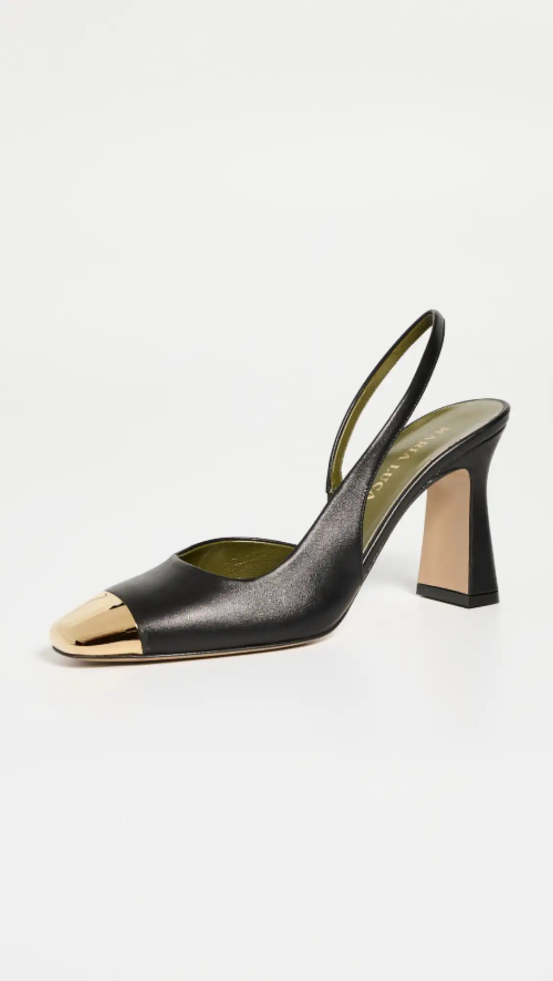 Maria Luca Eleonora Metal Toe Cap Slingbacks | Shopbop | Shopbop