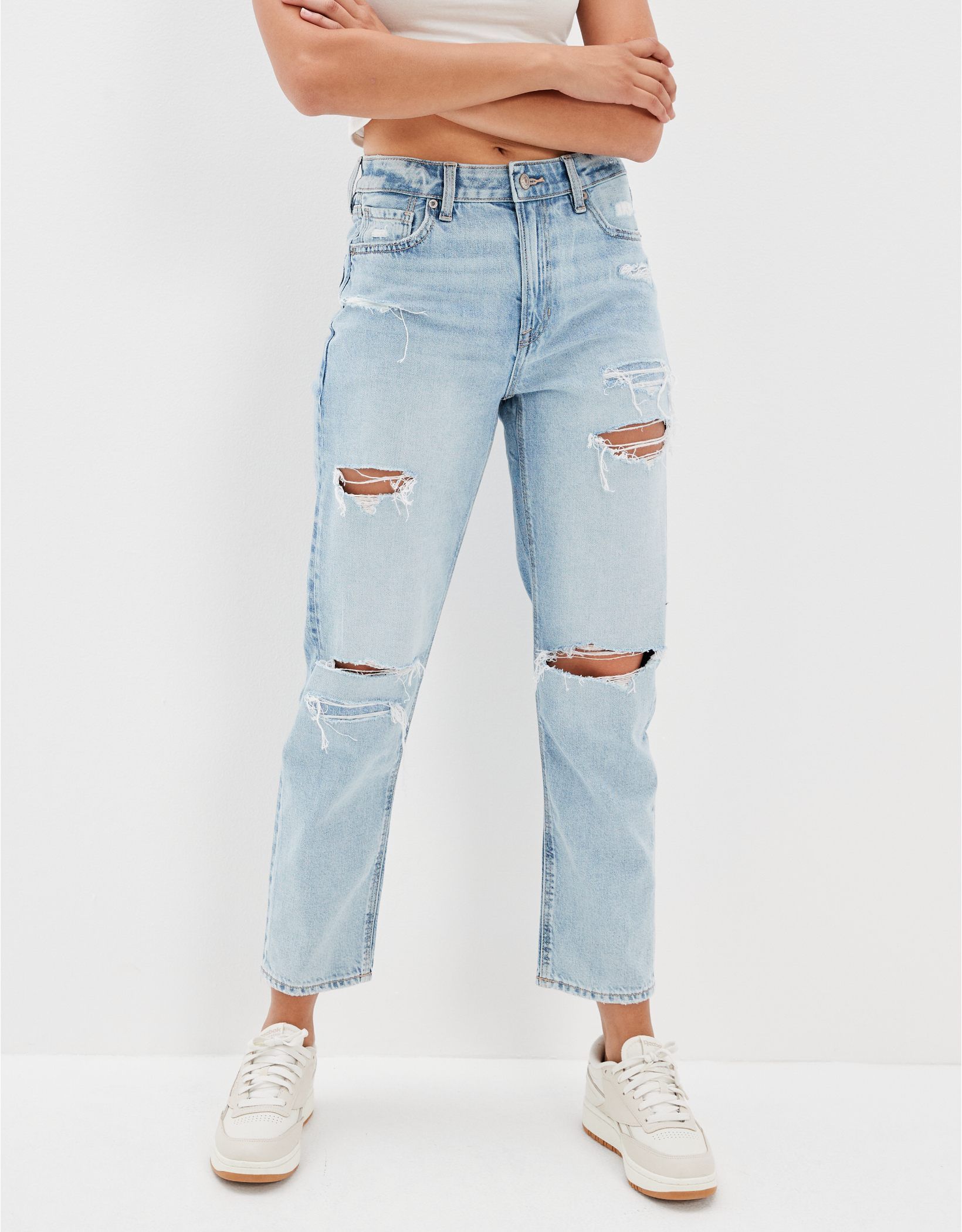 AE Mom Straight Jean | American Eagle Outfitters (US & CA)