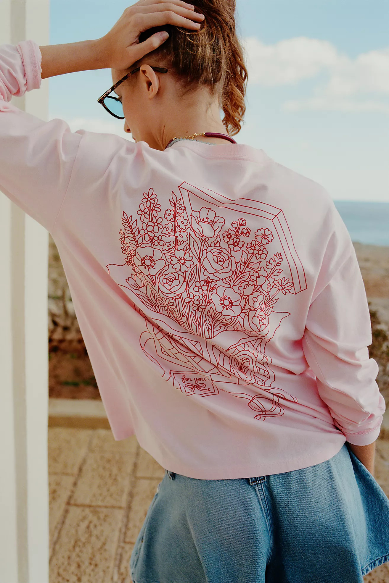 Damson Madder Freshly Picked Long-Sleeve Shirt | Anthropologie (US)