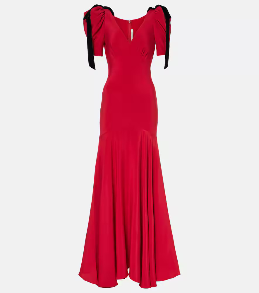 Rodarte Bow-detail silk crÃªpe gown | Mytheresa (US/CA)