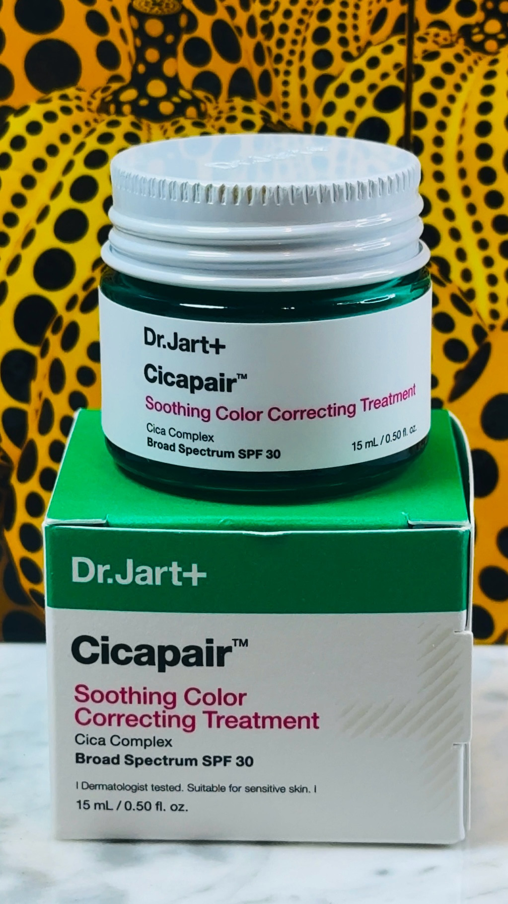 Dr Jart Cicapair Color Correcting Treatment is the green cream everyone keeps talking about for days when skin looks flushed or uneven. This color-correcting formula helps neutralize the look of visible redness while giving a smoother, more even-looking finish. Lightweight texture with SPF 30 makes it an easy beauty bag essential for everyday wear, travel mornings, and polished no-makeup makeup days. Linking this Dr Jart favorite, cosmetic bags, and designer beauty case essentials for the full vanity edit. Nirvana the Shih Tzu 💋 Nirvana Approved

#LTKselfcare #LTKBeauty #LTKdayinmylife