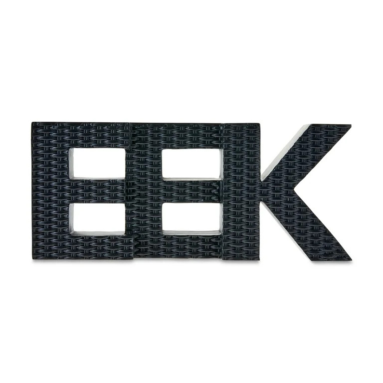 Resin Sign Tabletop Decor, Eek, Black, 9.5" x 4.125", Halloween by Way To Celebrate | Walmart (US)
