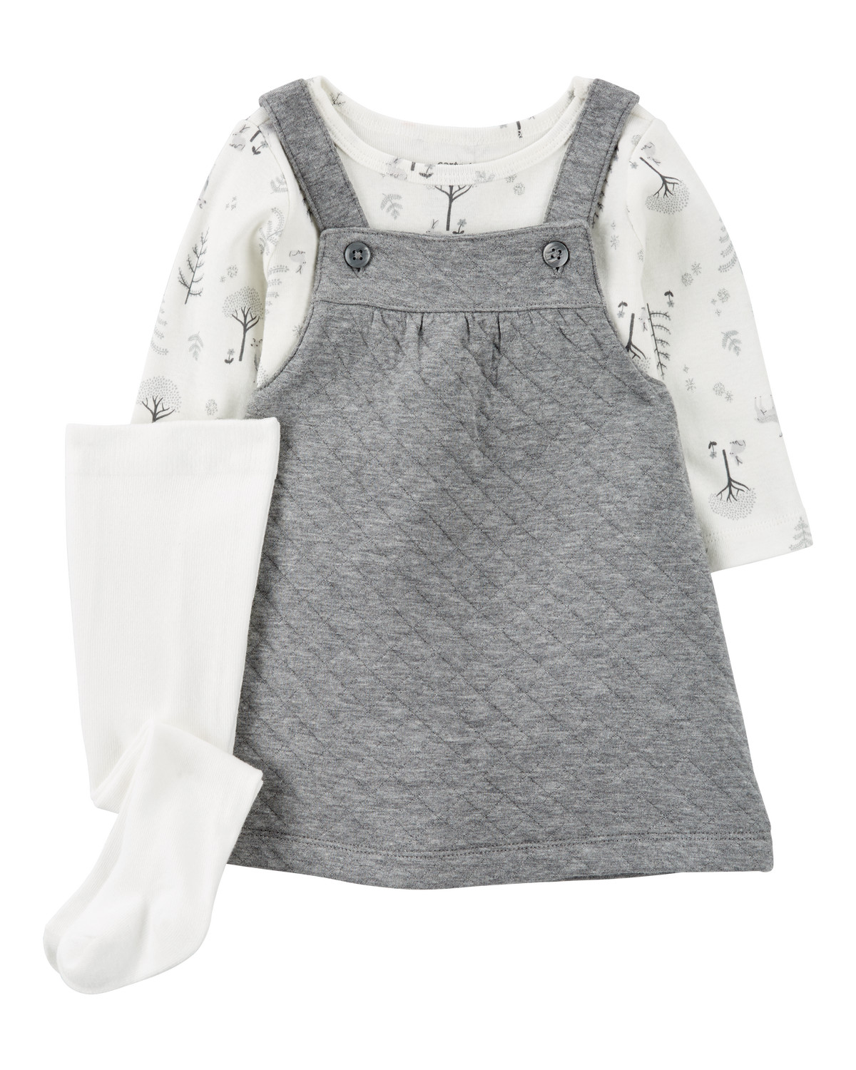 Baby 3-Piece Quilted Jumper Set | Carter's Inc
