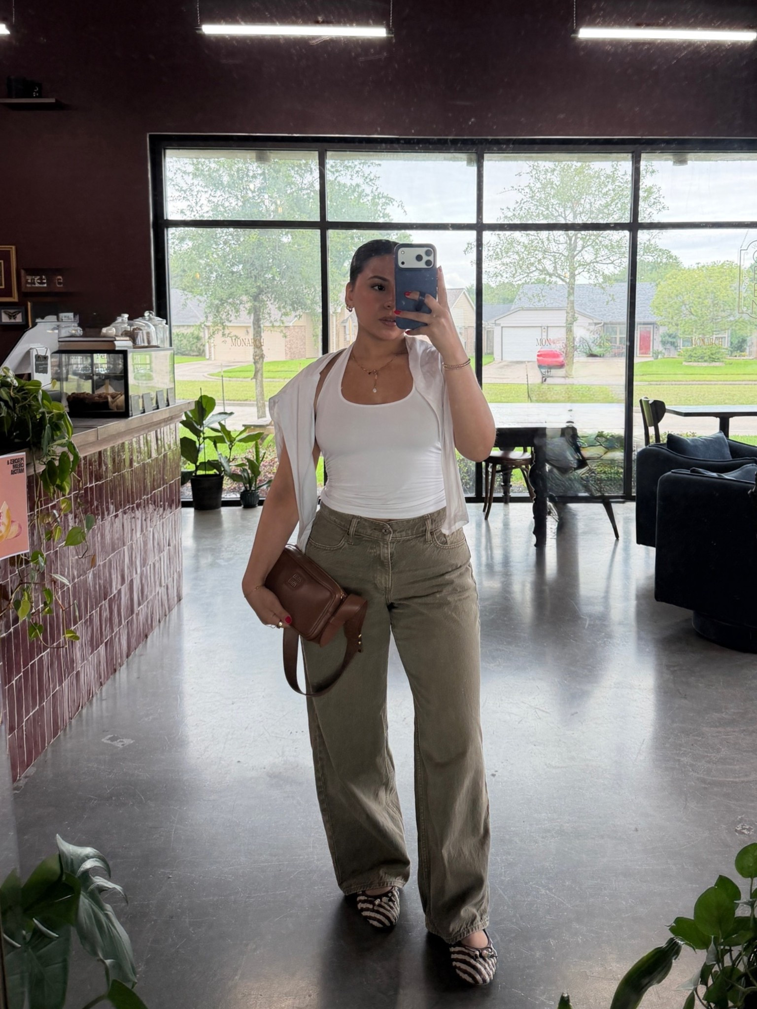 Tank: small
Jeans: 26 short 
Long sleeve: small
Flats: 6.5

#LTKdayinmylife #LTKgrwm #LTKootd