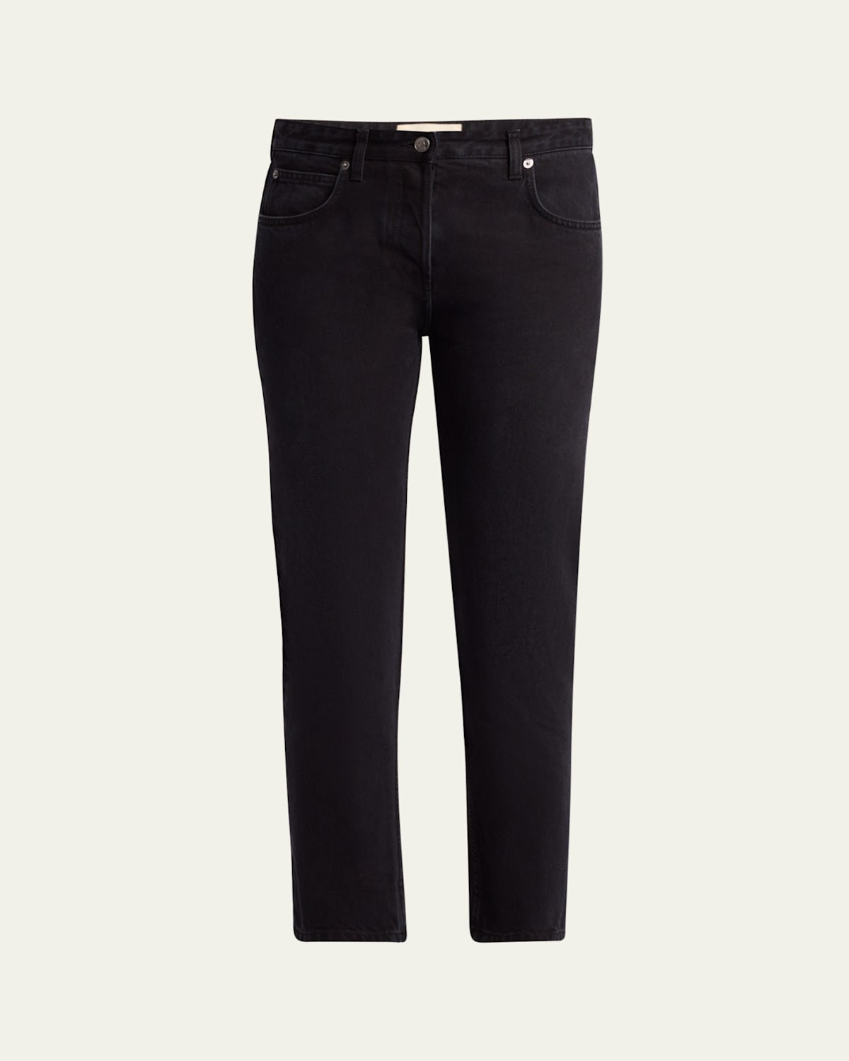 Riaco Mid-Rise Straight-Leg Ankle Jeans | Bergdorf Goodman