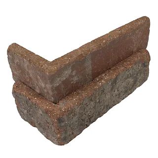 Old Mill Brick Castle Gate Thin Brick Singles - Corners (Box of 25) - 7.625 in. x 2.25 in. (5.5 l... | The Home Depot