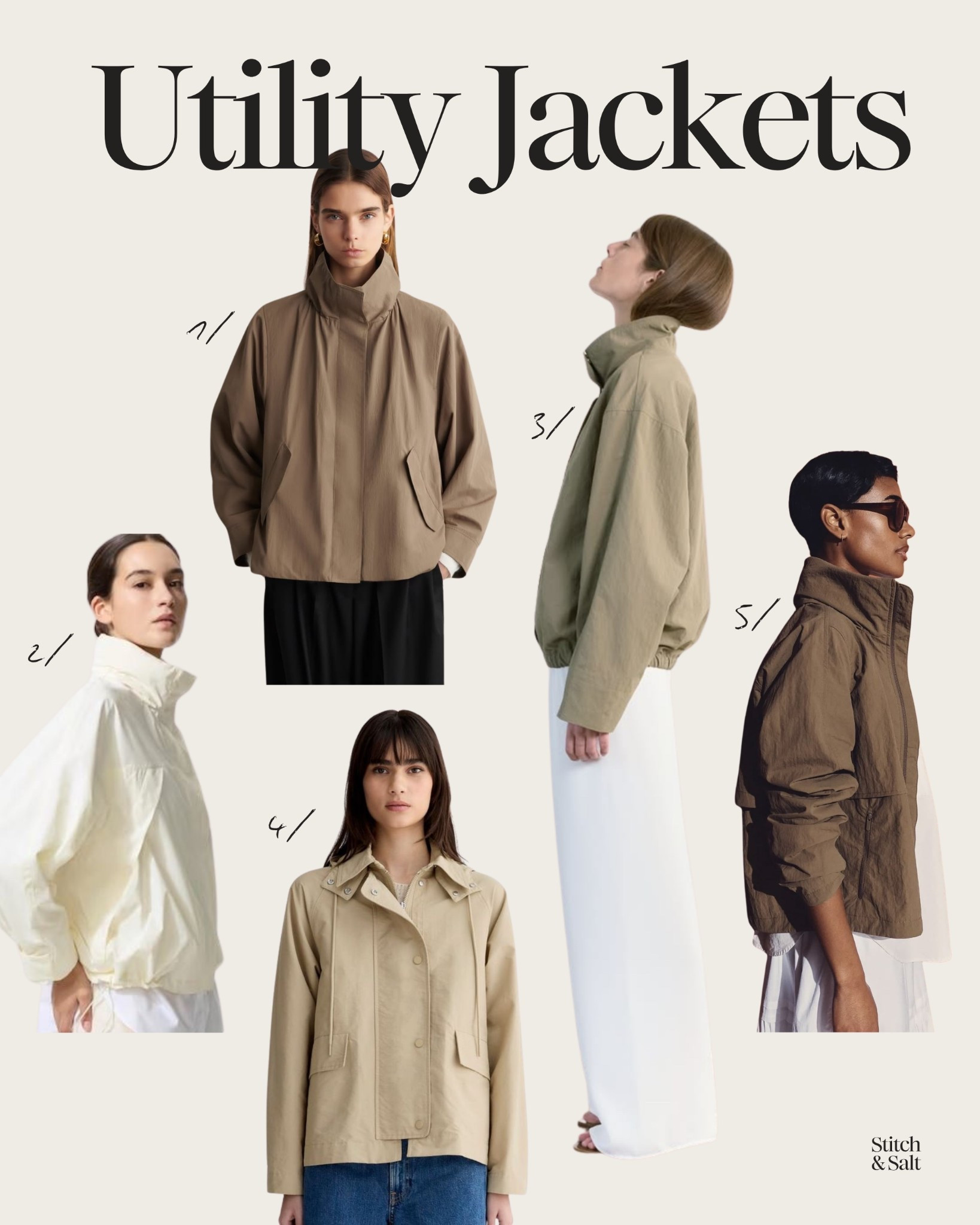 Spring Trends 2026: Utility Jackets

