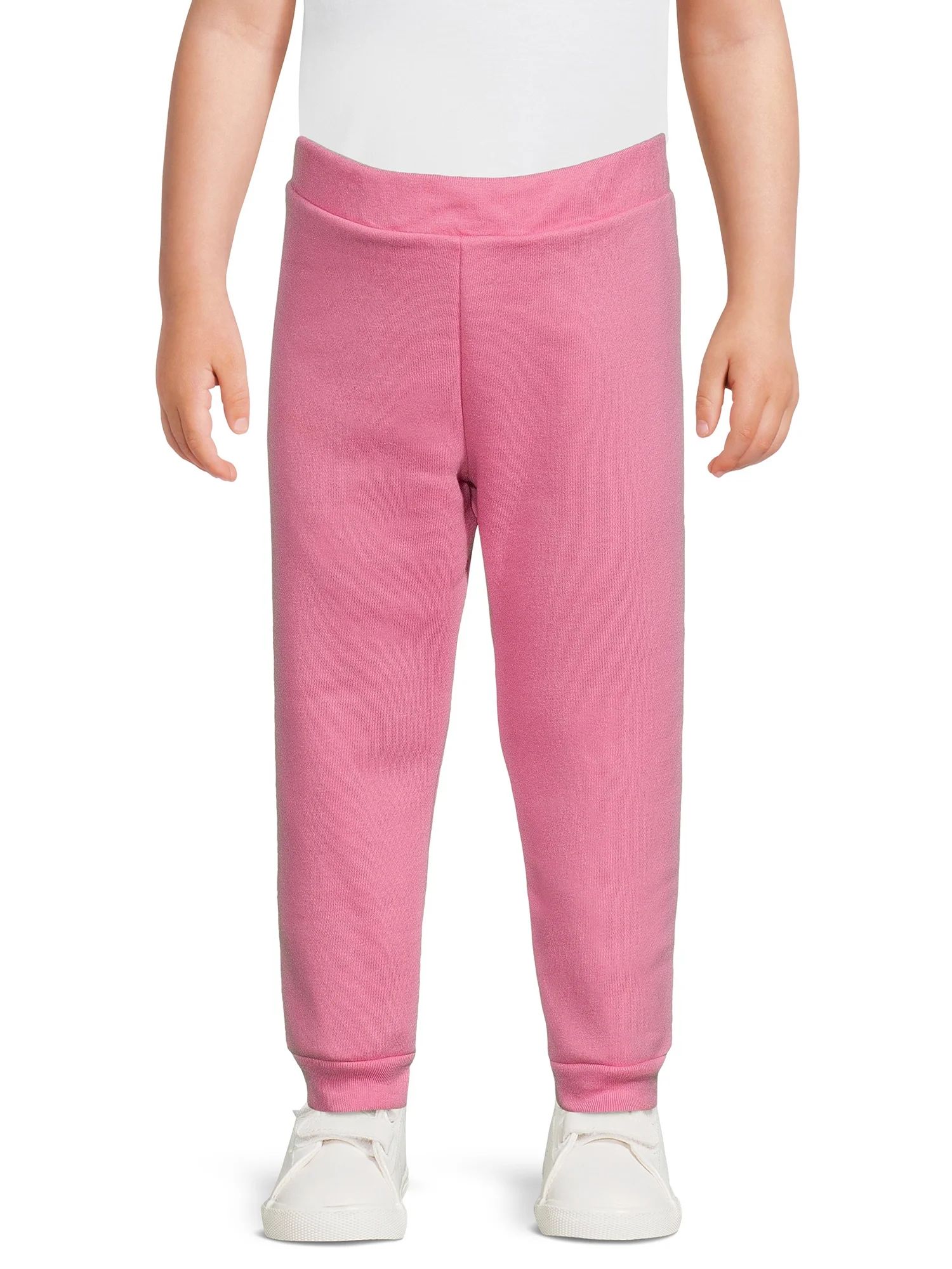 Garanimals Toddler Girl Solid Fleece Joggers, Sizes 2T-5T | Walmart (US)