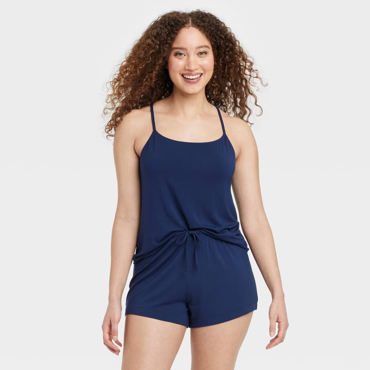 Women's Cloud Knit Tank Top and Shorts Pajama Set - Auden™ | Target