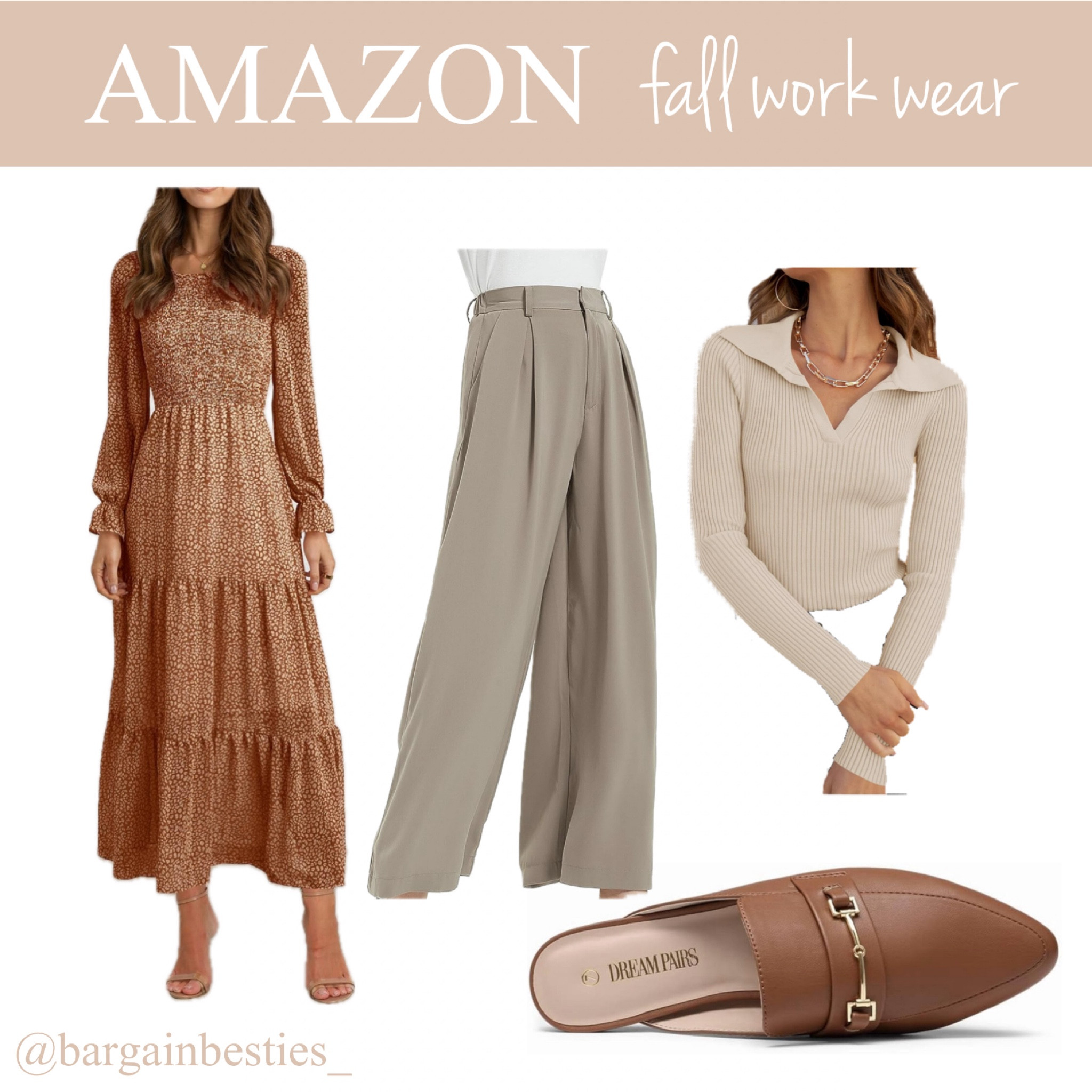 We found some of the cutesttttt fall workwear pieces on Amazon🍂🧡

#LTKworkwear #LTKSeasonal #LTKSale