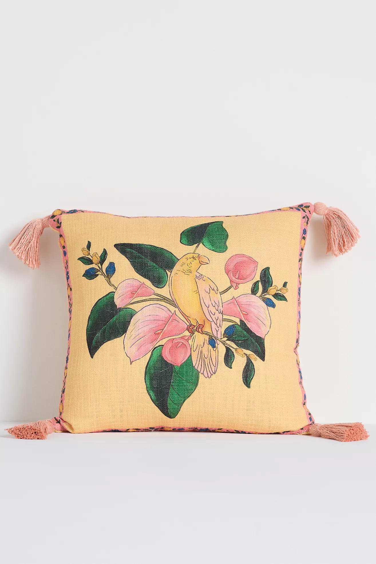 Farm Rio x Anthropologie Tassel Outdoor Pillow | Anthropologie (US)