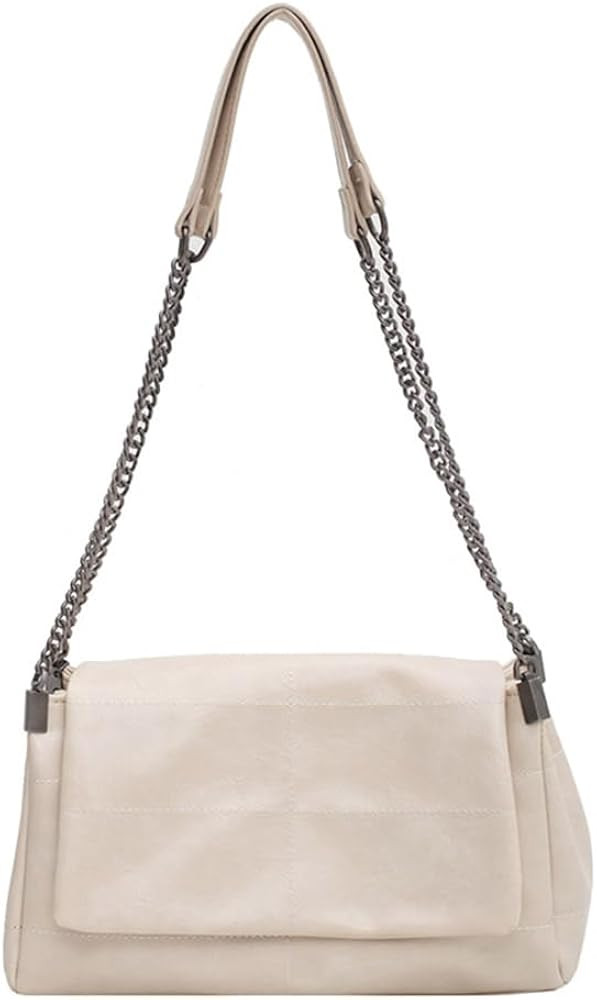 PU Leather Crossbody Bag Large Capacity Women Stylish Satchel Bags Adjustable Strap Solid Color T... | Amazon (US)