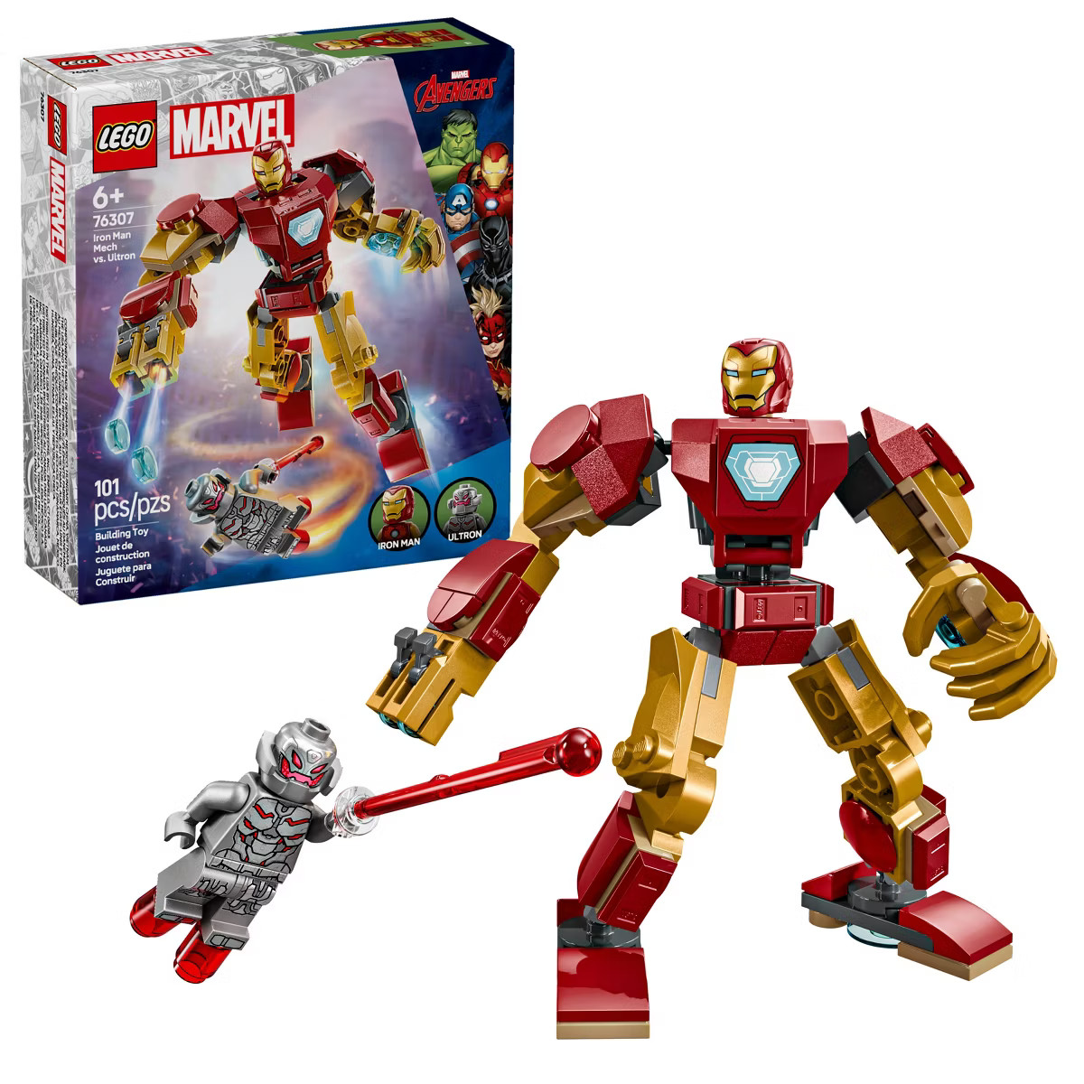 SponsoredTargetToysBuilding Sets & BlocksBuilding Sets & KitsShop all LEGOLEGO Marvel Iron Man Me... | Target