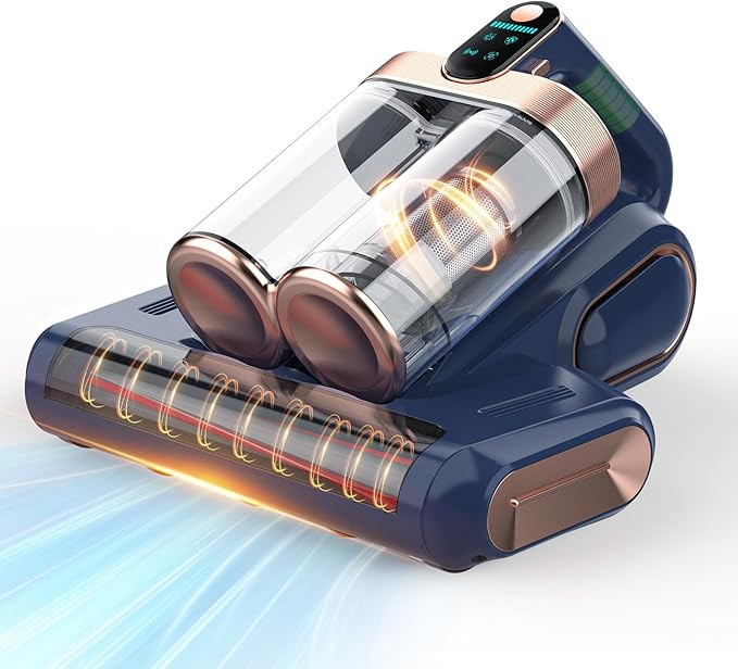 Bed Mattress Vacuum Cleaner Cordless 16Kpa Handheld Vacuum, Vacuum Cleaner with 253.7nm UV-C Ligh... | Amazon (US)