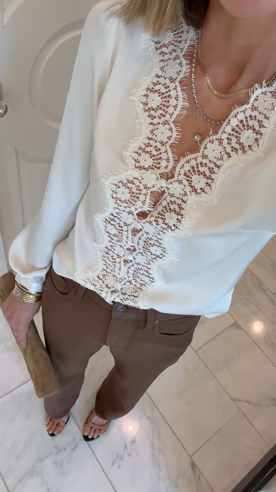 Fall date night outfit. These new coated jeans are so comfortable and flattering 25% off this weekend.

#LTKfall #LTKjeans #LTKdatenight