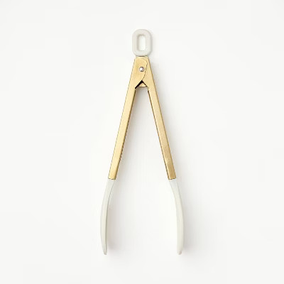 9" Stainless Steel Tong with Silicone - Figmint™ | Target