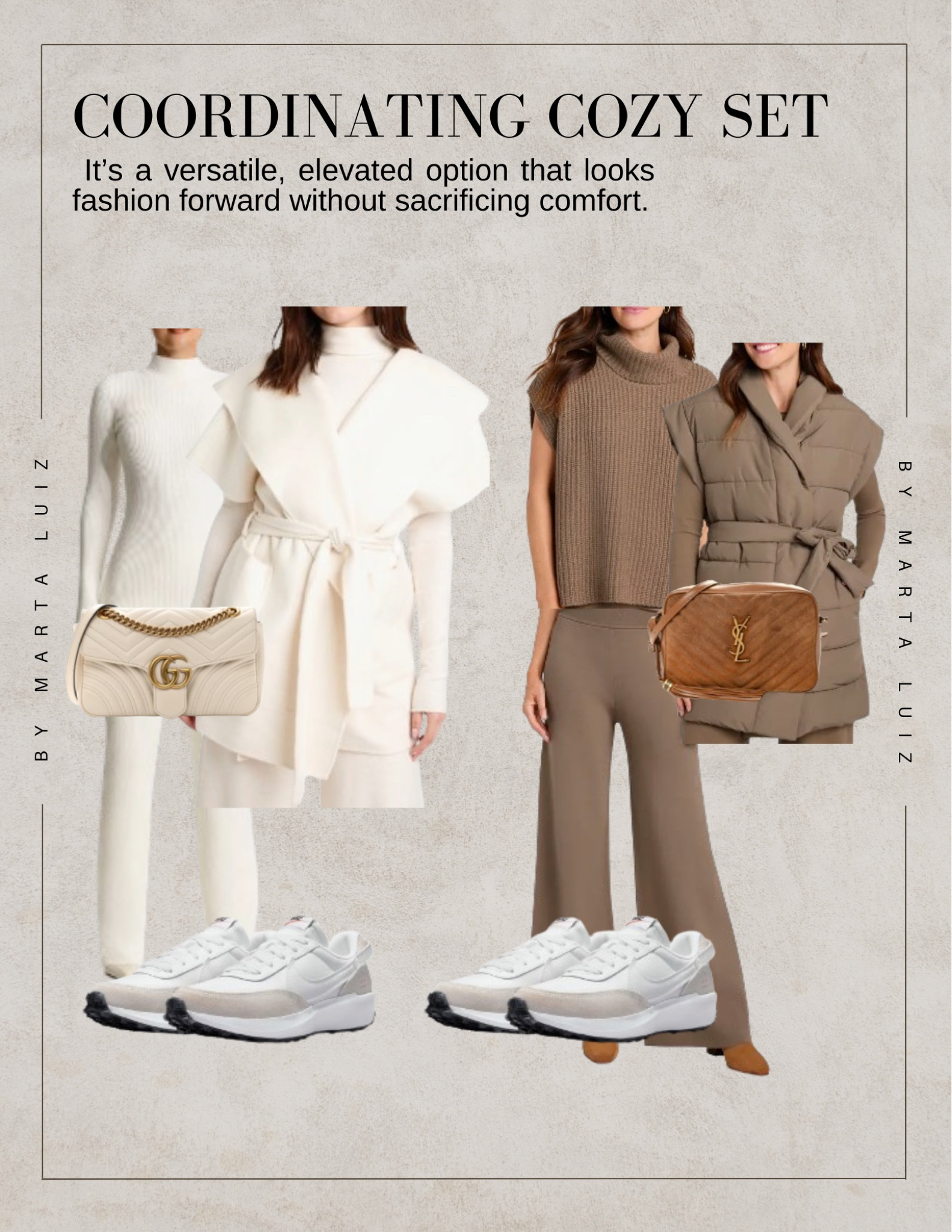 Coordinating Cozy Sets
Running errands. 
Splendid loungewear set
Naked wardrobe loungewear set