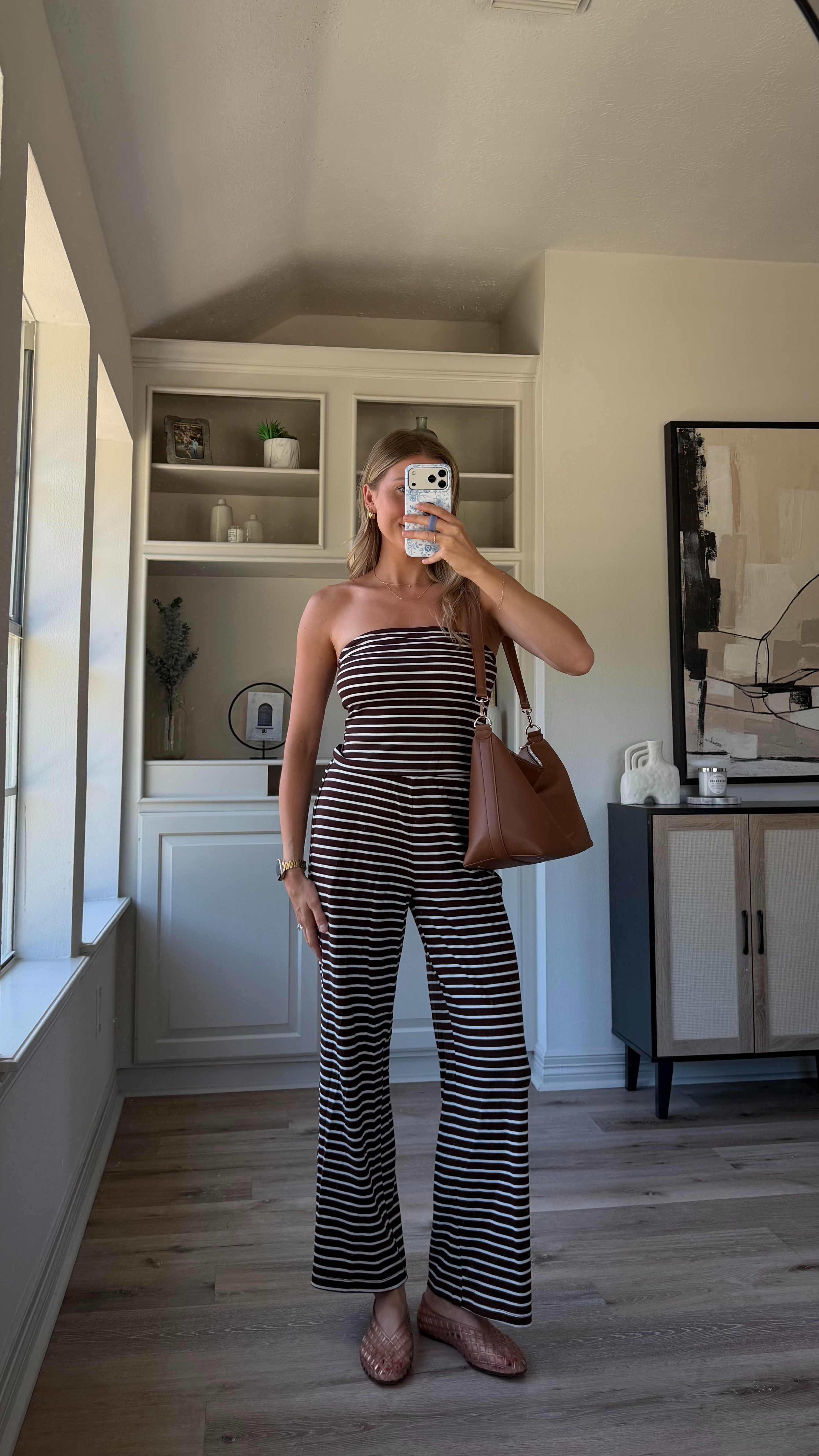 Love this comfy matching set, so easy to dress up or dress down! Wearing small 

 