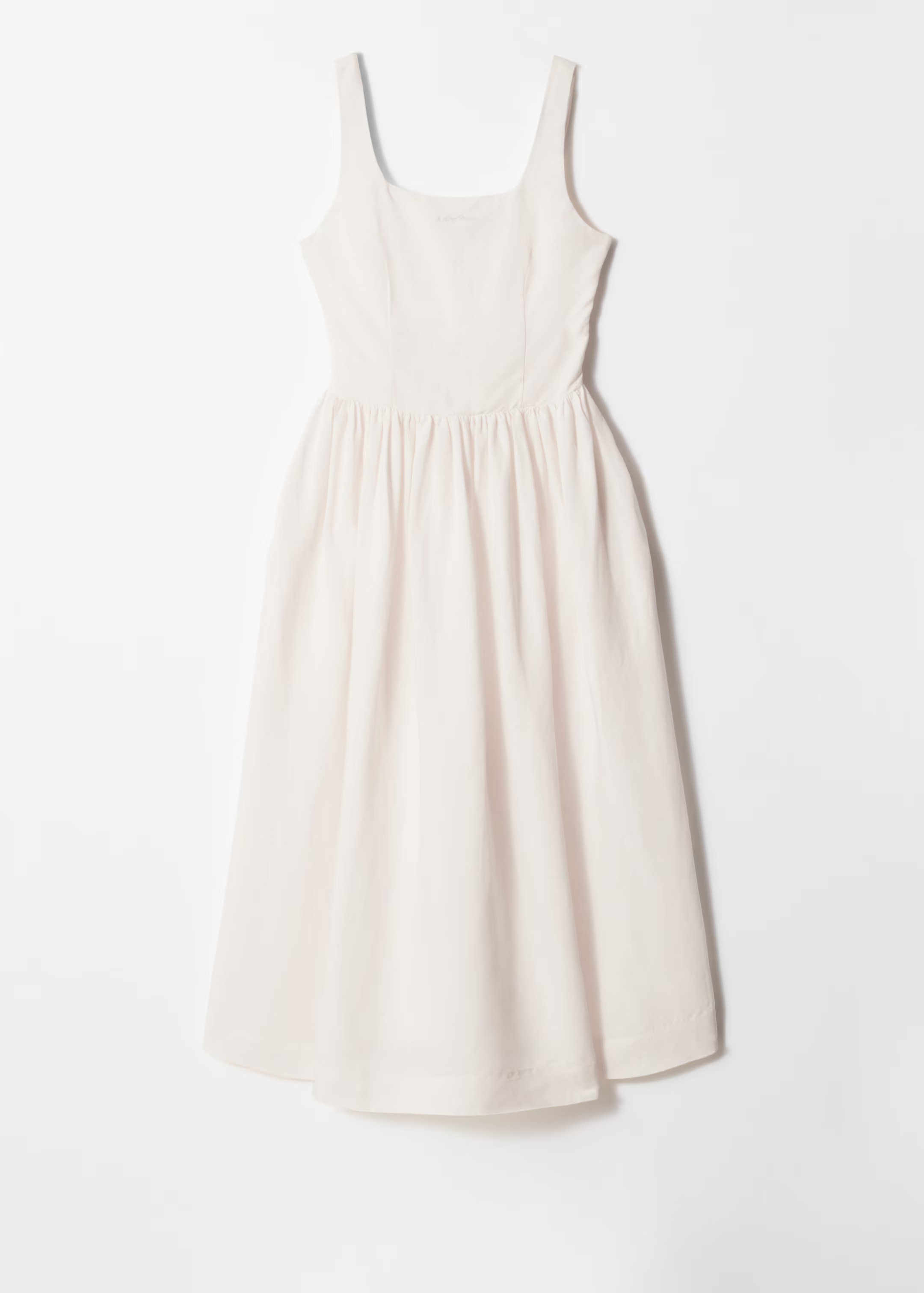 Ausgestelltes Midikleid - Weiß - & Other Stories DE | & Other Stories EU