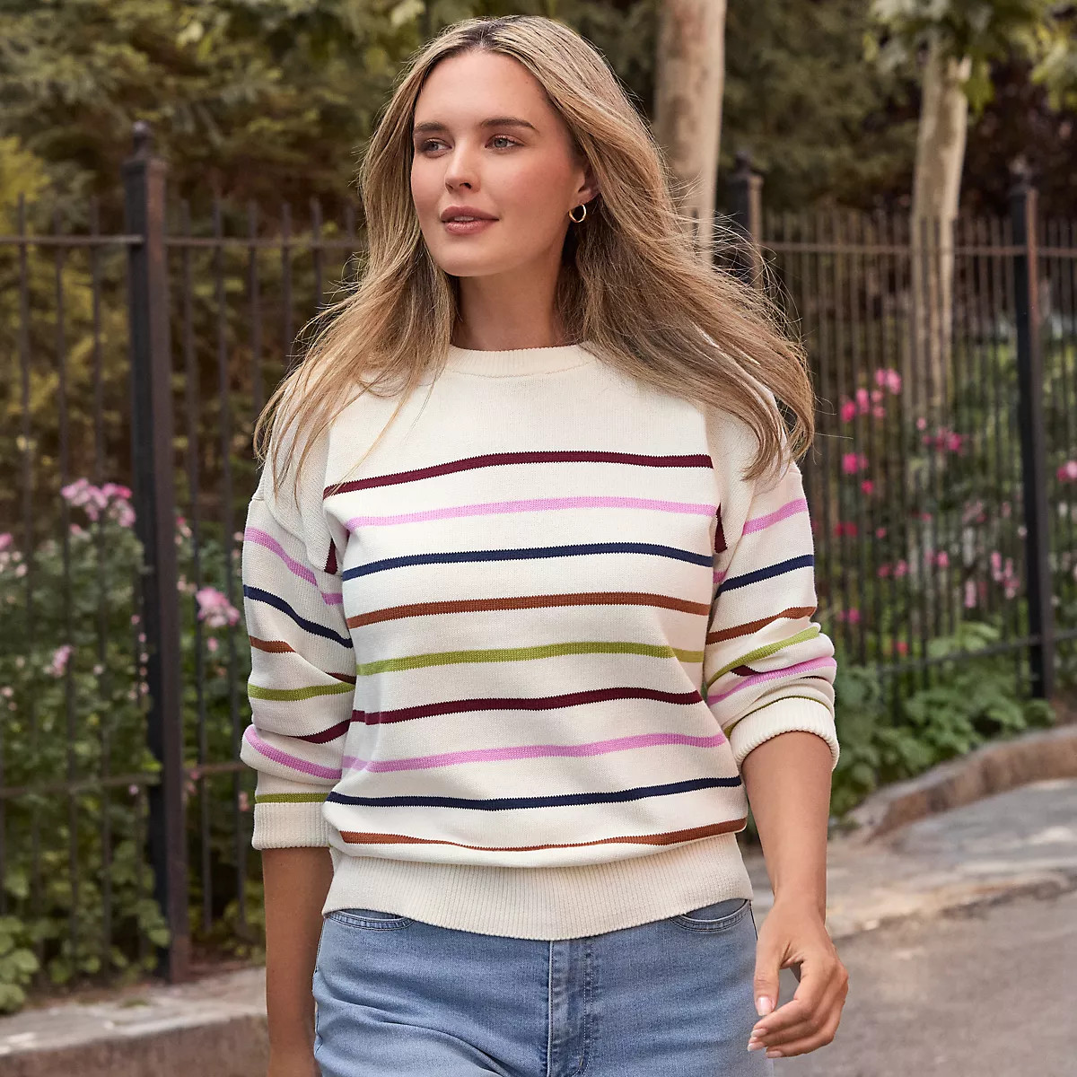 Women's Drifter Crew Neck Sweater | Lands' End (US)