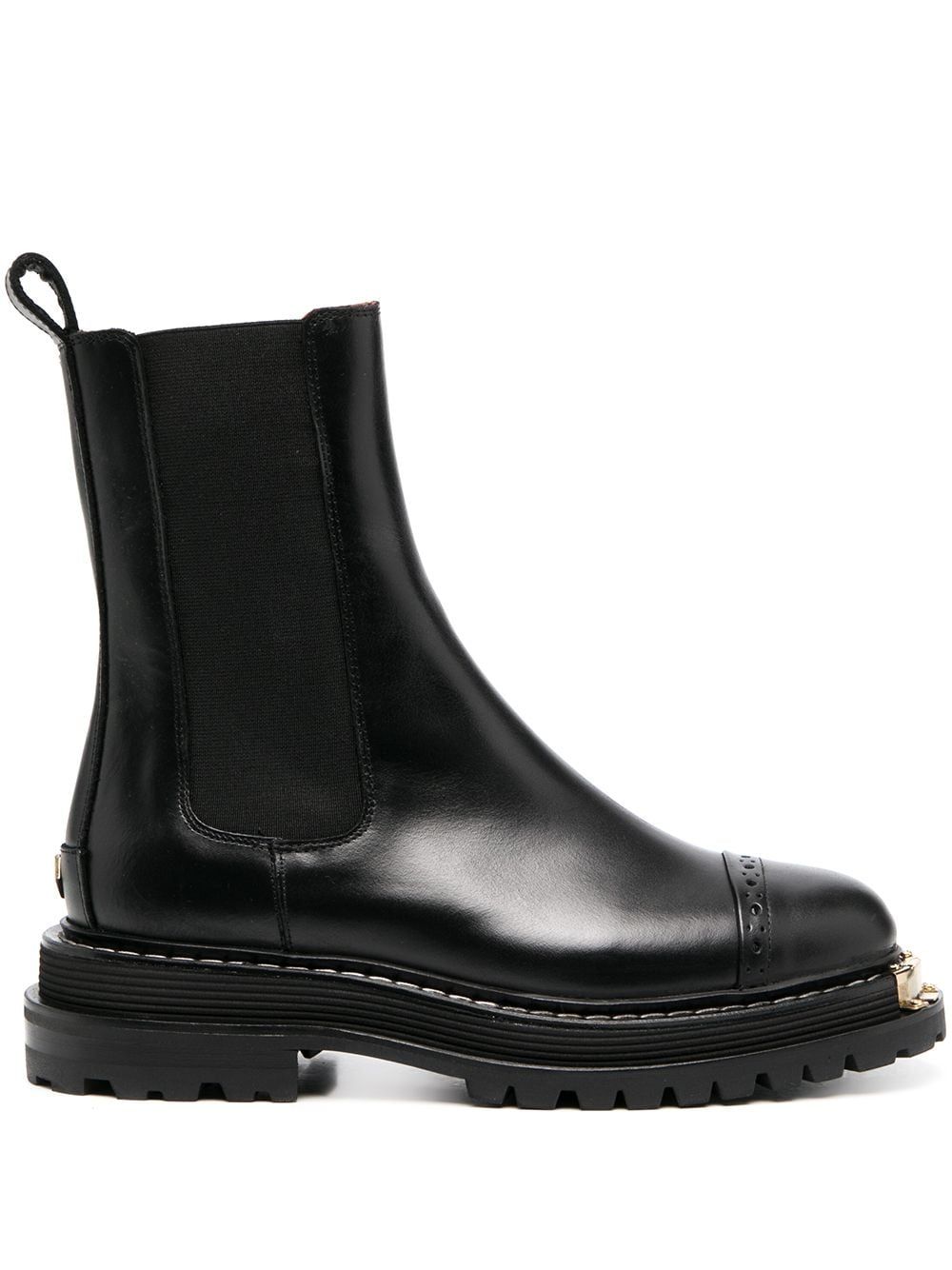 mid-calf leather boots | Farfetch Global