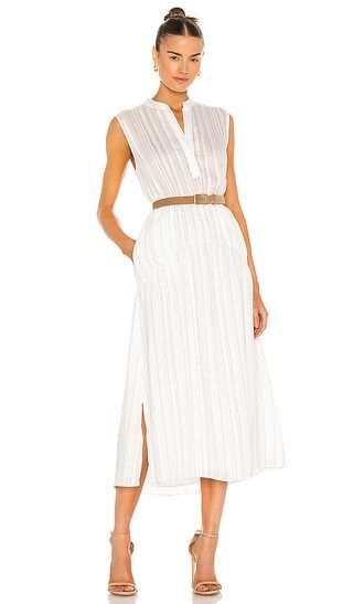 Drapey Stripe Tiered Dress | Revolve Clothing (Global)